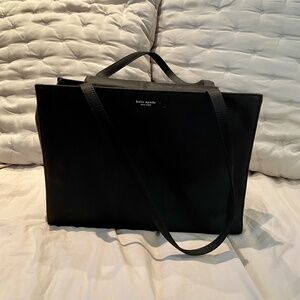 Vintage Kate Spade Black 90's Original Sam Tote Bag